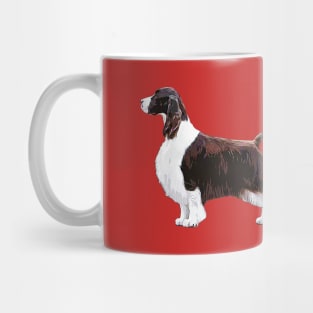 Springer Spaniel Standing Show Dog Mug